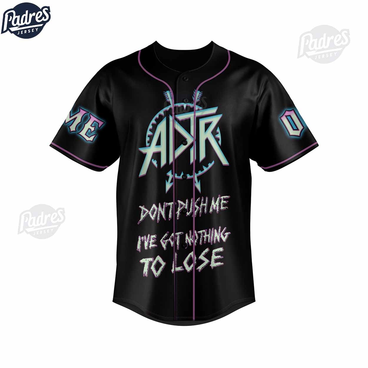 A Day To Remember Right Back At It Again Custom Baseball Jersey Shirt (Image 2)