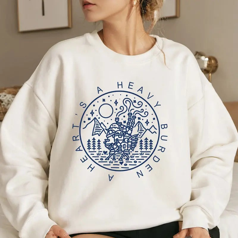A Heart Is A Heavy Burden Characters Anime Lovers Shirt Crewneck Hoodie, Manga Shirt Sweatshirt | WearSparks.com