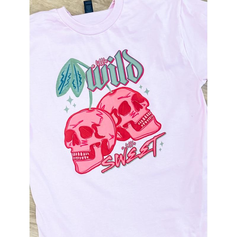 A Little Wild Graphic Top T-Shirts, Hoodie, Sweatshirt | WearSparks.com
