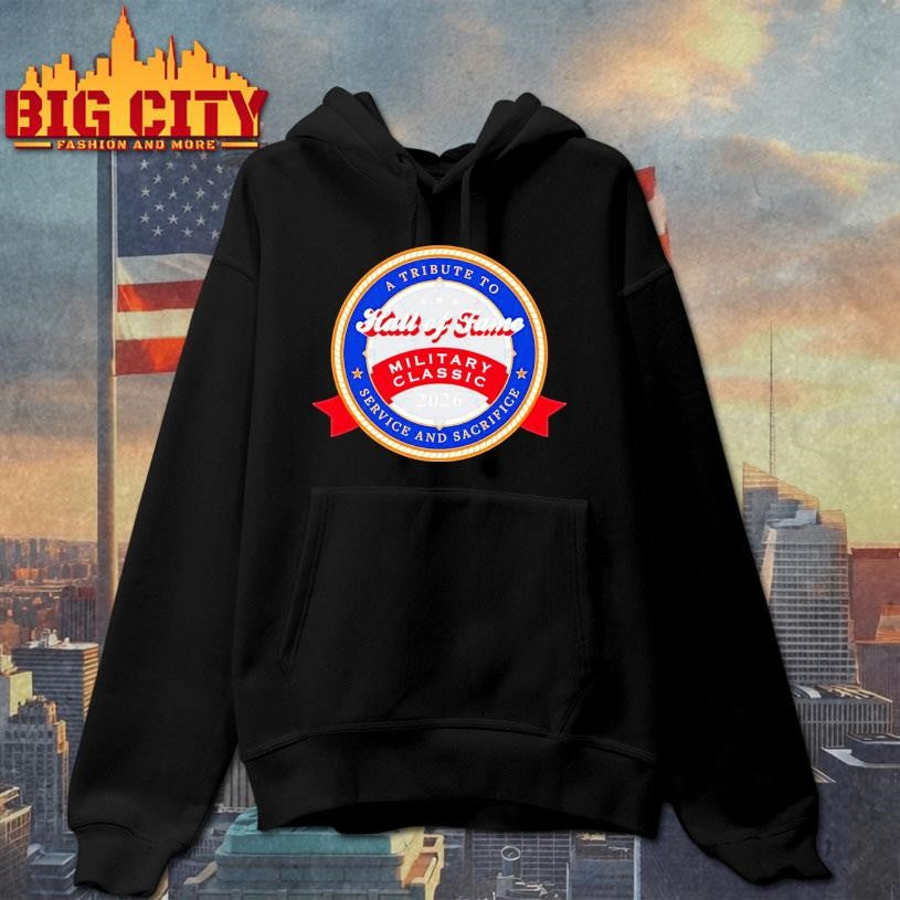 A Tribute To Service And Sacrifice Hall Of Fame Military Classic 2026 Logo Shirt