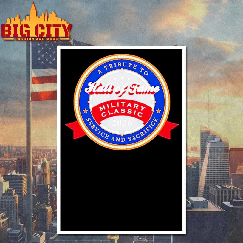 A Tribute To Service And Sacrifice Hall Of Fame Military Classic 2026 Logo Shirt