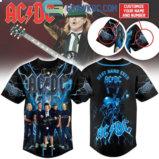 ACDC Best Band Ever 2025 Baseball Jersey