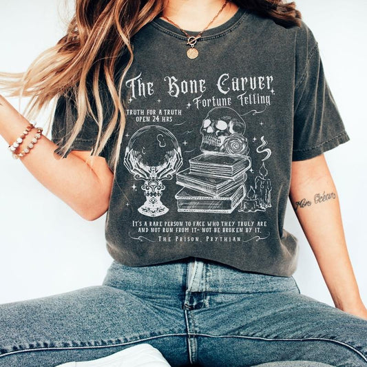 ACOTAR Shirt Bone Carver Shirt Acotar Merch SJM Merch Velaris Shirt SJM Universe Bookish Merch Booktok Merch Cassian...