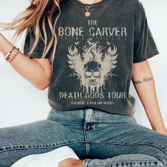 ACOTAR T-Shirt The Bone Carver Shirt Sarah J Maas Merch Bookish Crewneck Velaris Shirt TOG Merch Crescent City Merch...
