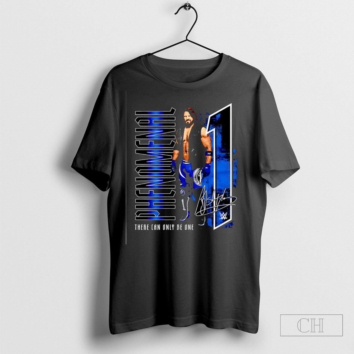 Aj Styles Phenomenal There Can Only Be One Signature Tee Shirt
