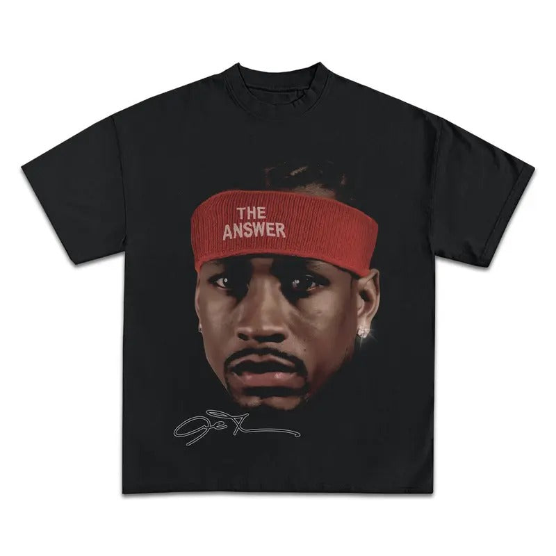 ALLEN IVERSON GRAPHIC BOOTLEG T-SHIRT - STREETWEAR Hoodie, Sweatshirt | WearSparks.com
