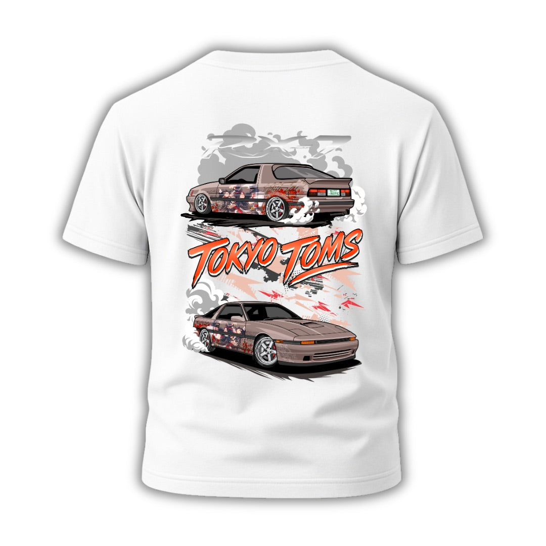 Mazda RX-7 “Itasha Drift” T-Shirt Hoodie, Sweatshirt | WearSparks.com (Image 4)