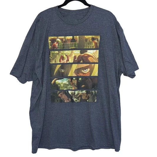 AOT Attack on Titan Graphic Short Sleeve Anime Love Shirt Hoodie, Sweatshirt | WearSparks.com