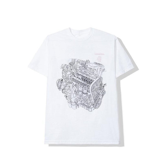 ASSC HONDA MOTOR WHITE TEE Hoodie, Sweatshirt | WearSparks.com
