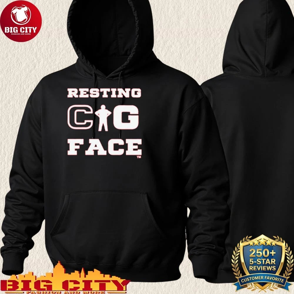 Aaron Matas Curt Cignetti Resting Cig Face shirt