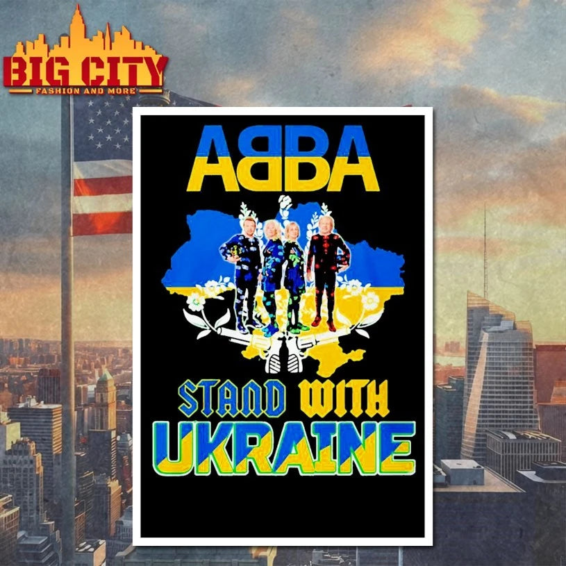 Abba Stand With Ukraine shirt