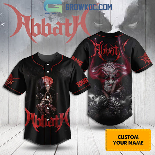 Abbath Dread Reaver Fan Love Personalized Baseball Jersey