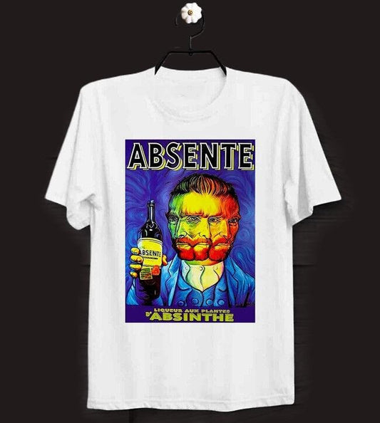 Absinthe Vincent Van Gogh Tee Top Cool Unisex T Shirt Menswear Underwear Hoodie, Sweatshirt | WearSparks.com