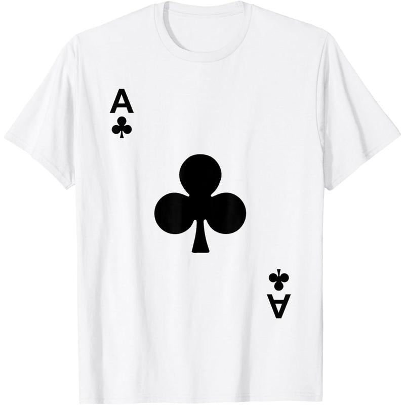 Ace of Clubs Tshirt Blackjack Cards Poker 21 A Tee shirt T-Shirt made in usa Hoodie, Sweatshirt | WearSparks.com