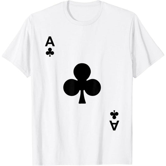 Ace of Clubs Tshirt Blackjack Cards Poker 21 A Tee shirt T-Shirt made in usa Hoodie, Sweatshirt | WearSparks.com