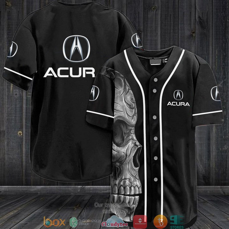 BEST Acura Skull Baseball Jersey