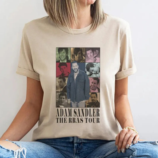 Ad4m Sandl4r The Eras Tour T-Shirt, In My Ad4m Sandl4r Era Shirt, 4dam  Shirt, Sandl4r Fan Merch Gifts Classic Cotton...