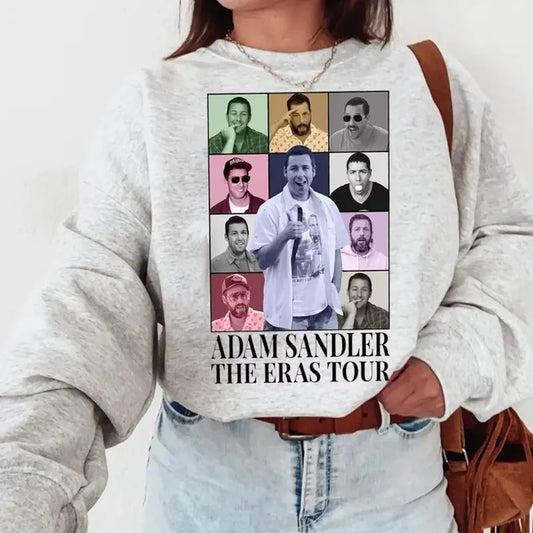 Adam Sandler The Eras Tour T-Shirt, Adam Sandler Crewnneck Shirt, Adam Sandler Fan Gift Menswear Top Womenswear Underwear...