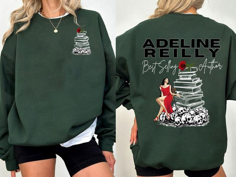 Adeline Reilly Sweatshirt, Haunting Adeline Merch, Zade Meadows Hoodie, Spicy Book Shirt, Booktok Romance Reader Merch,...