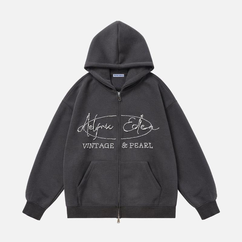Aelfric Eden Pearl Double Zip Up Hoodie T-Shirts, Sweatshirt | WearSparks.com