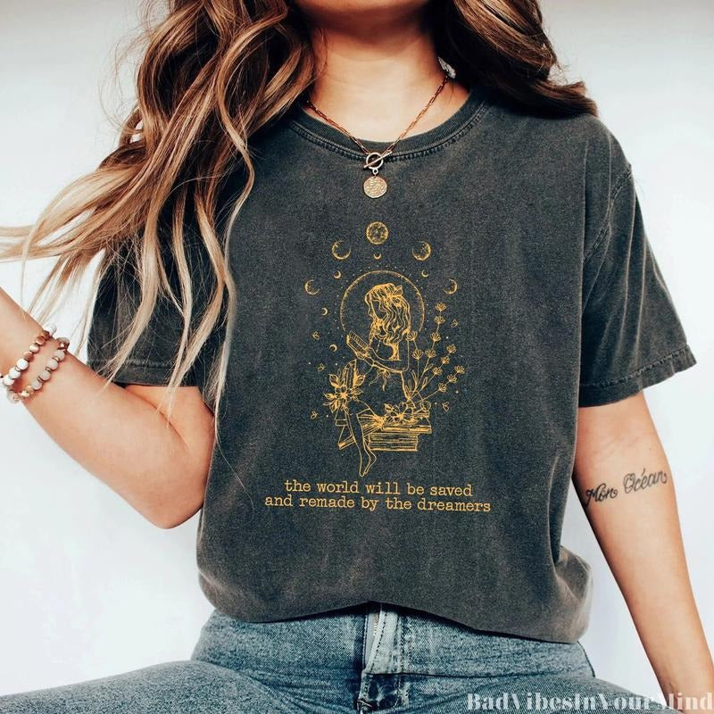 Aelin Quote Throne Of Glass Flower T-Shirts, The Thirteen T-Shirt, Throne Of Glass T-shirt, ACOTAR Shirt, Sarah J Maas...