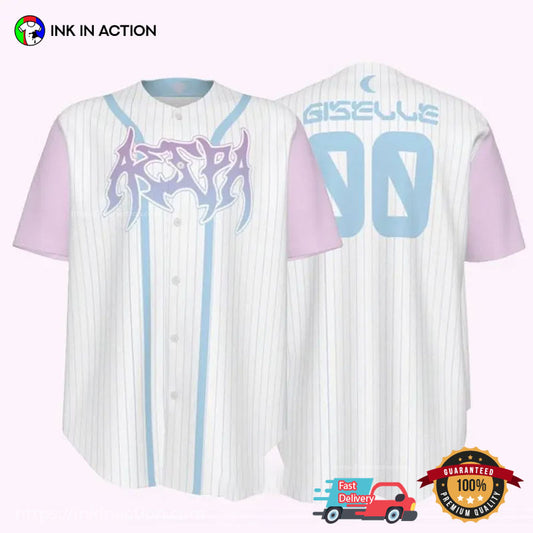 Aespa Kpop Baseball Jersey