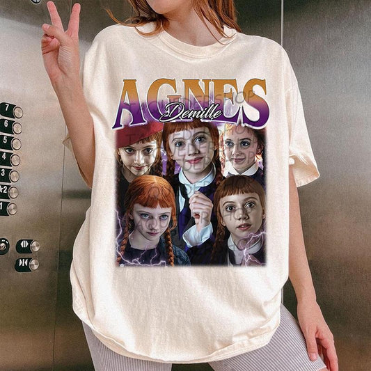 Agnes Demille Wednesday Shirt, Halloween Movie Tee, Wednesday Season 2 T-Shirt Hoodie, Sweatshirt | WearSparks.com