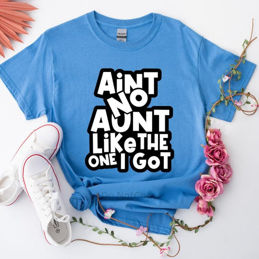 Ain't No Aunt Like The One I Got Screen Print Transfer T-Shirts, Hoodie, Sweatshirt | WearSparks.com