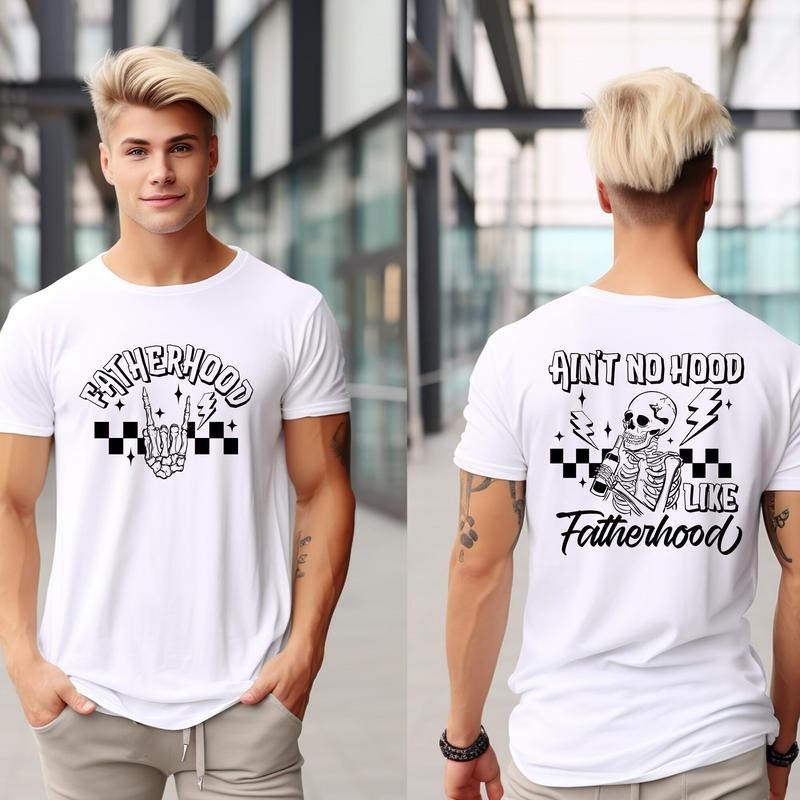 AinT No Hood Like Fatherhood Shirt, Funny Dad Shirt, Dad Birthday Gift, Fathers Day Gift,Gift For Husband,Cool Dad...