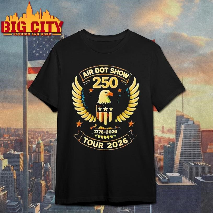 Air Dot Show 250 1776 2026 Tour 2026 Eagle Shirt