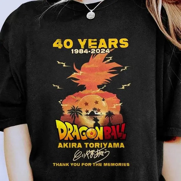 Akira Toriyama Signature Anime Tribute Shirt Sweatshirt, #Hoodie, Comfort Colors | WearSparks.com