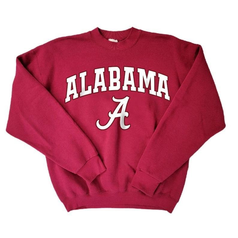 Alabama Sweatshirt, Alabama university Sweatshirt, college Sweatshirt classic Unisex Sweater Tops T-Shirts, Hoodie