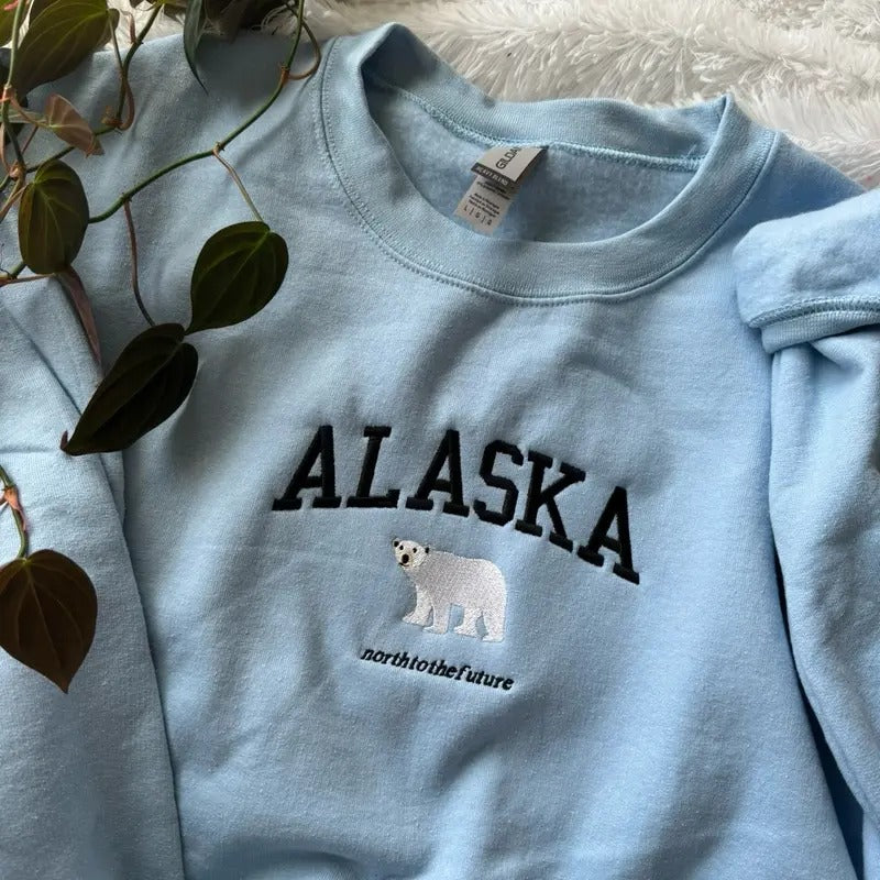 Alaska Embroidered Sweatshirt Unisex T-Shirts, Hoodie | WearSparks.com