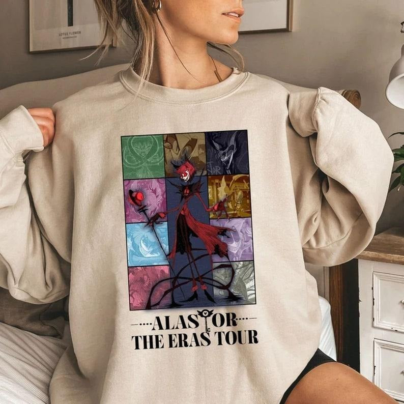 Alastor The Eras Tour Inpired Alastor Demon Shirt, Alastor Hazbin Hotel Sweatshirt Hoodie | WearSparks.com