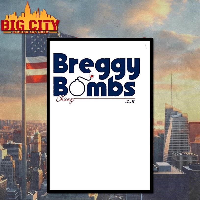 Alex Bregman Breggy Bombs Chicago Cubs Shirt