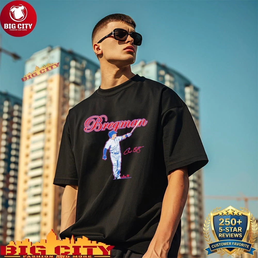 Alex Bregman Chicago Slugger Swing signature shirt