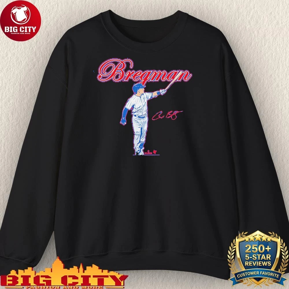 Alex Bregman Chicago Slugger Swing signature shirt