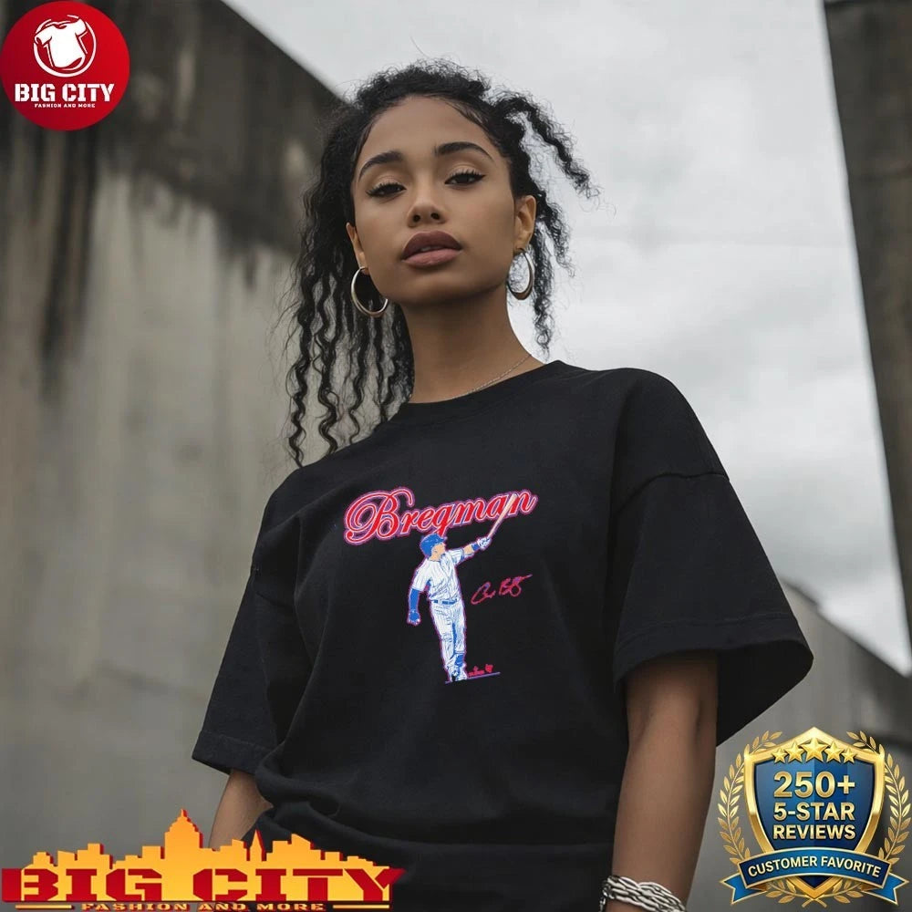 Alex Bregman Chicago Slugger Swing signature shirt
