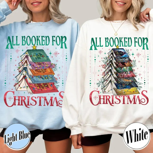 All Booked for Christmas Sweatshirt, ACOTAR, TOG, Dark Romance Shirt, ACOTAR All Booked for Christmas Shirt, Dragon...