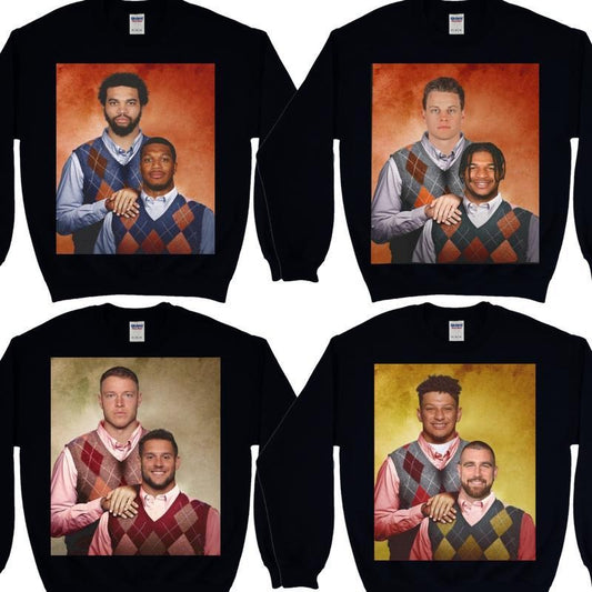 All Football Teams Step Brothers Crewneck Sweatshirt, Sweater for Football Fans T-Shirts, Hoodie | WearSparks.com