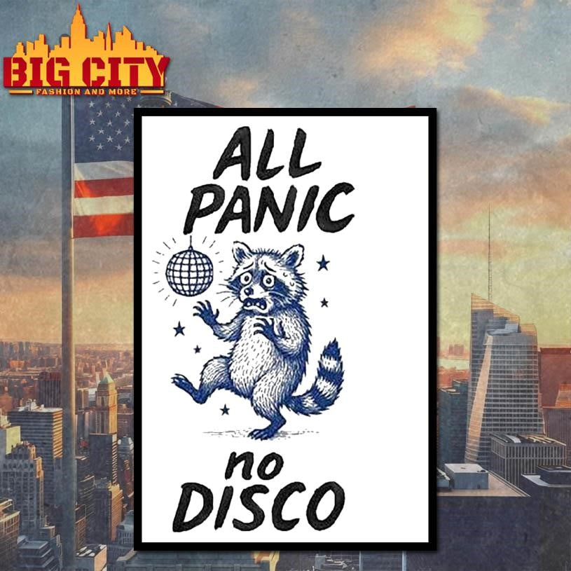 All Panic No Disco Raccoon Shirt