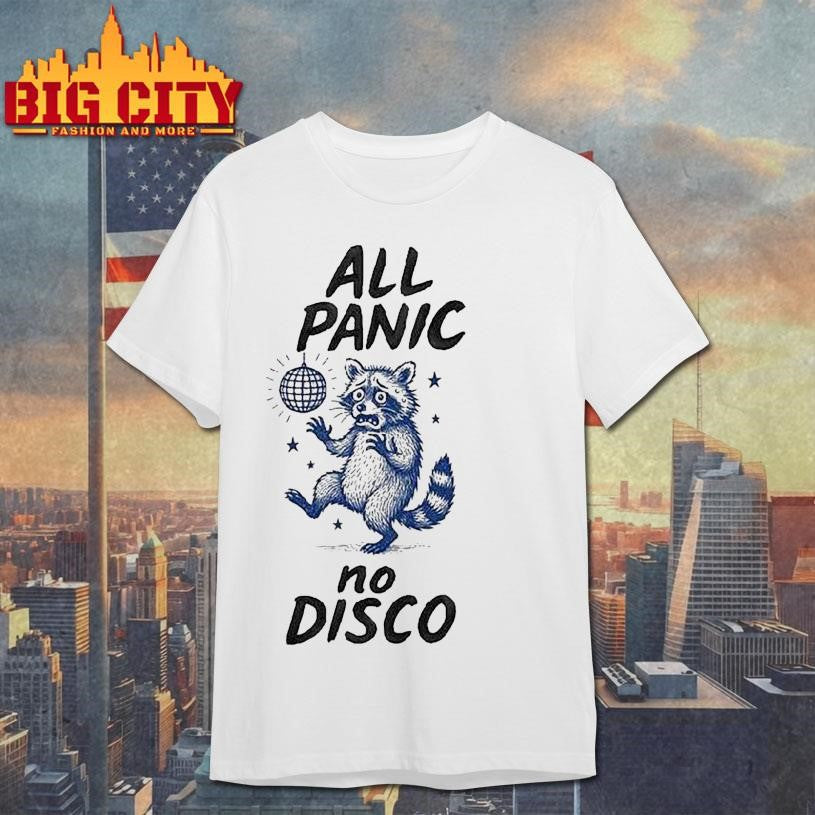 All Panic No Disco Raccoon Shirt