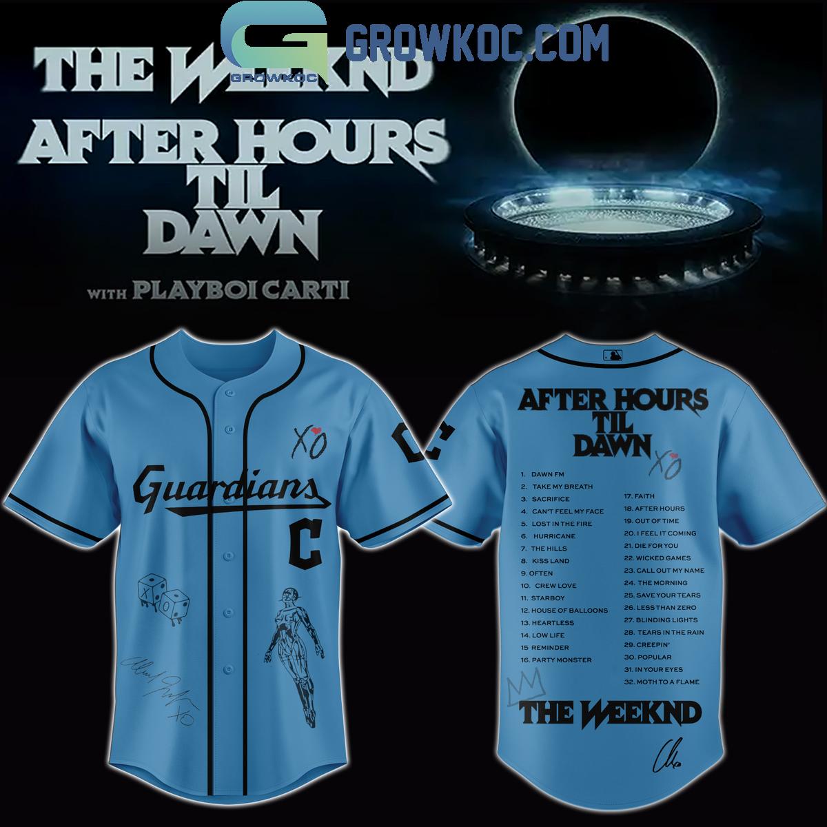 All Team MLB x The Weeknd After Hours Til Dawn 2026 Baseball Jersey