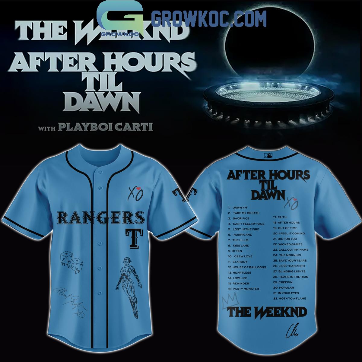 All Team MLB x The Weeknd After Hours Til Dawn 2026 Baseball Jersey