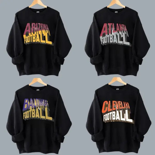 All Teams Football Vintage Style Crewneck Sweatshirt, Vintage All Teams Football Sweatshirtstyle{n002}3 T-Shirts, Hoodie