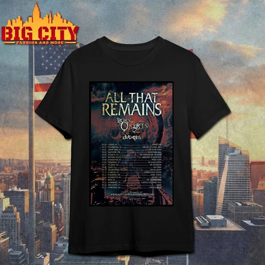 All That Remains 2026 Tour Poster shirt