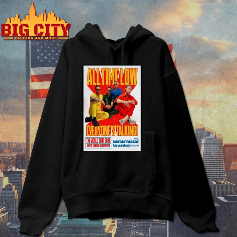 All Time Low UK And Europe 2026 Shows Poster shirt