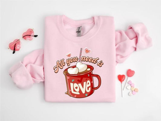 All You Need Is Love Shirt, Loads of Love Sweatshirt, Love Yourself Shirt, Self Love Shirt, Valentines Shirt,Happy...