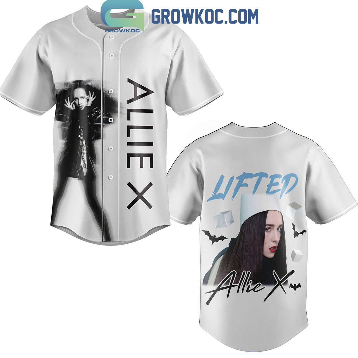 Allie X Lifted Love Me Wrong Personalized Baseball Jersey