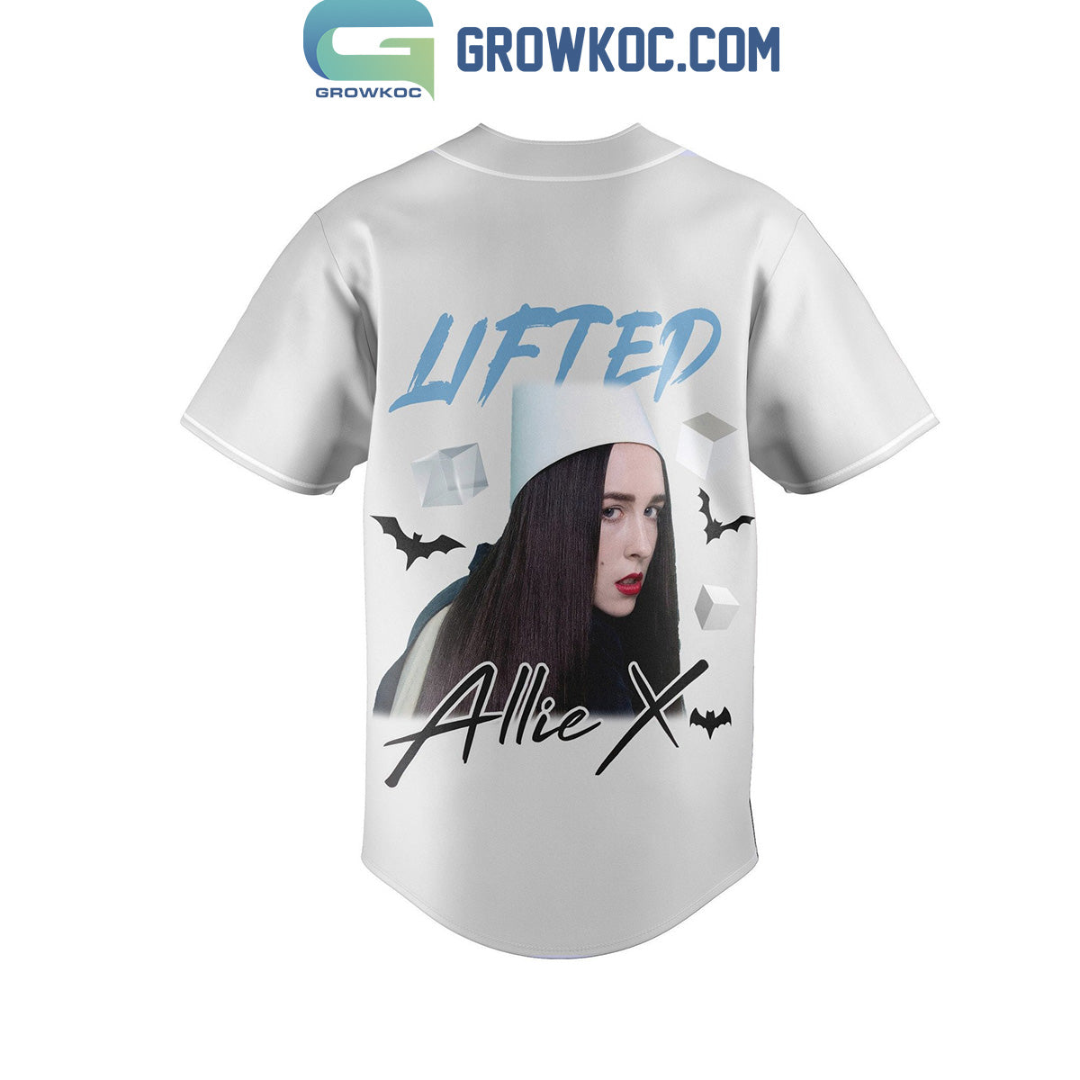 Allie X Lifted Love Me Wrong Personalized Baseball Jersey